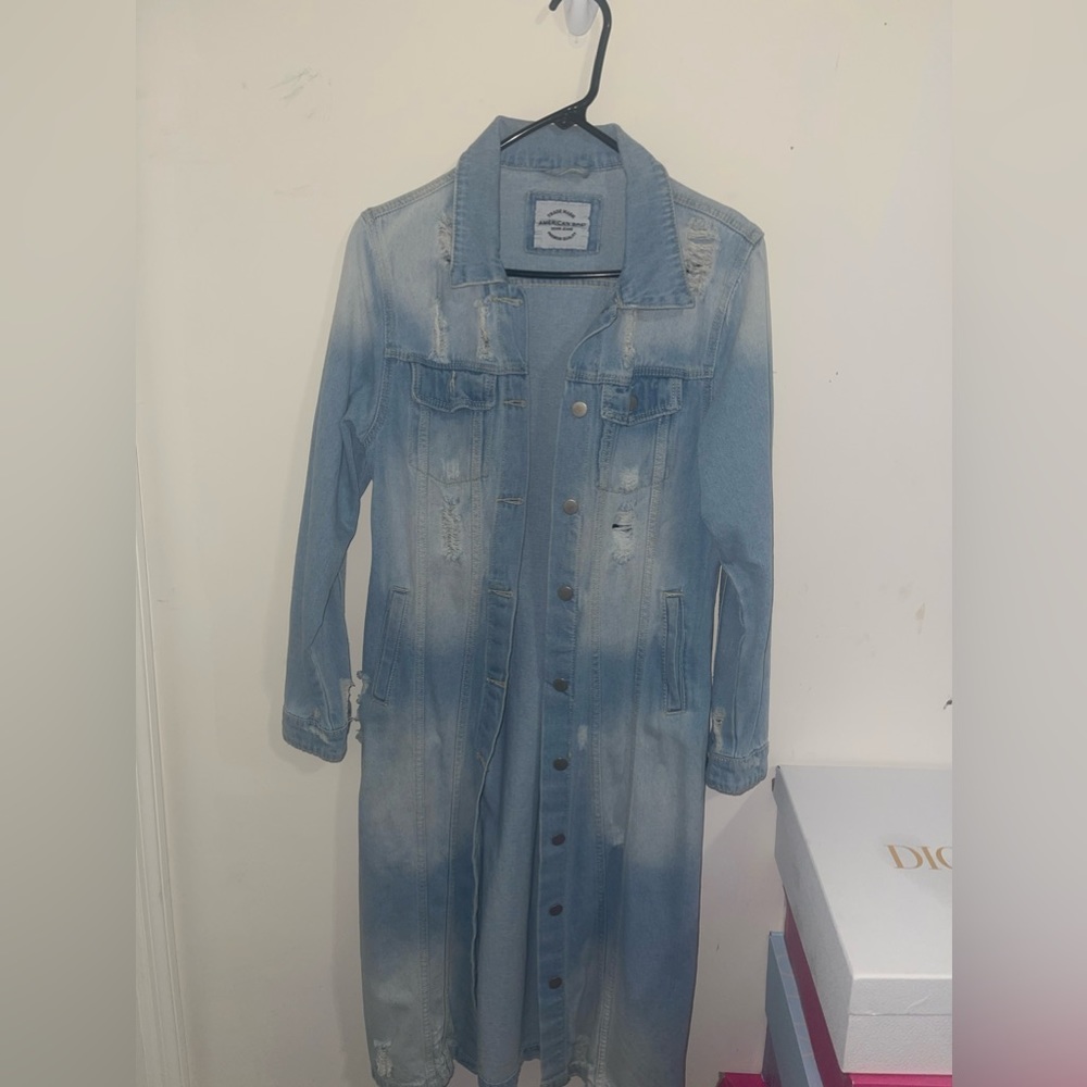 Long Denim jacket - Picture 4 of 4